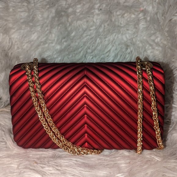 Mini Chevron Quilted Purse - Picture 3 of 6